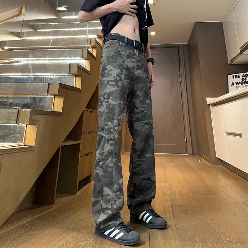 Universal Templates Jeans Unisex Camouflage-4