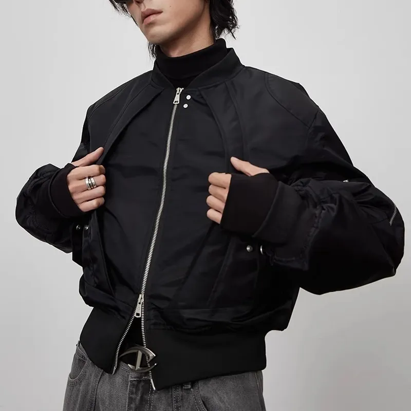 Universal Templates Jackets Coats Unisex Black-2