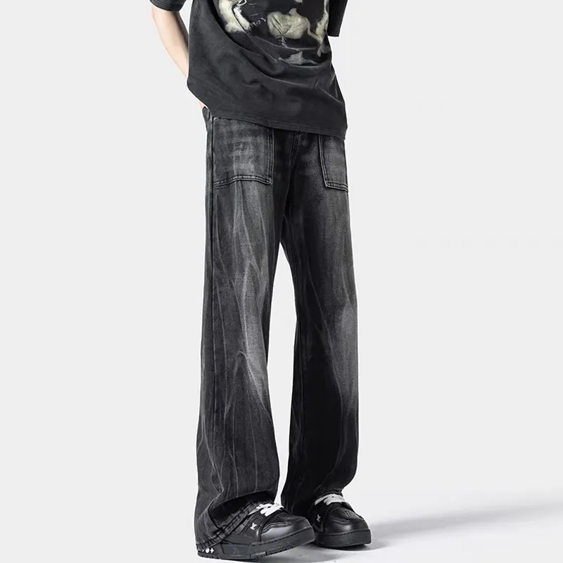 TESTUNG Jeans Unisex Black-4