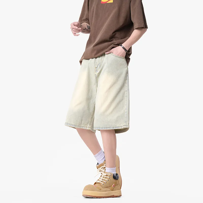 Universal Templates Denim Shorts Unisex-3