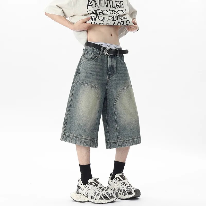 Universal Templates Denim Shorts Unisex-3