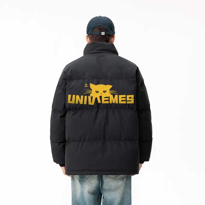 Universal Templates Puffer Jacket Unisex Black-2