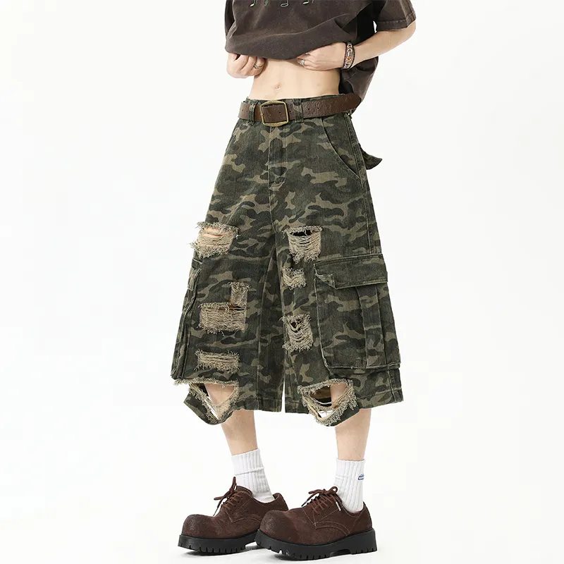 Universal Templates Denim Shorts Unisex-1