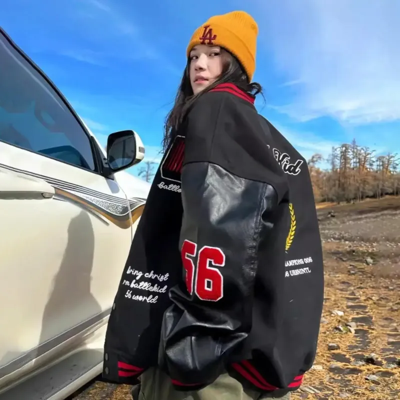 TESTUNG Jacket Unisex Black Single Item-6