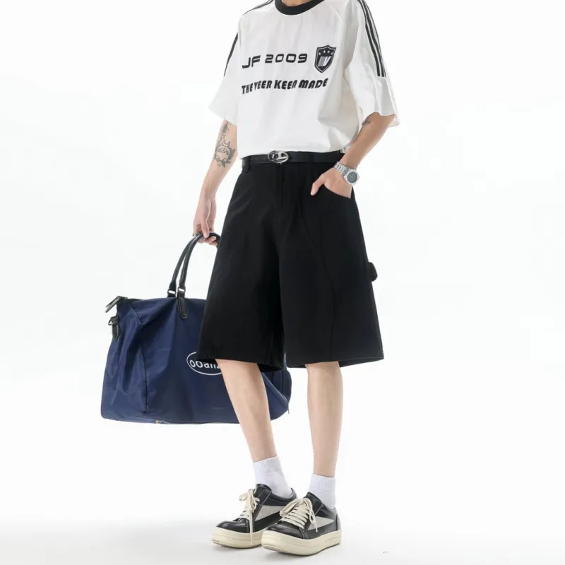 Universal Templates Denim Shorts Unisex Camouflage-2