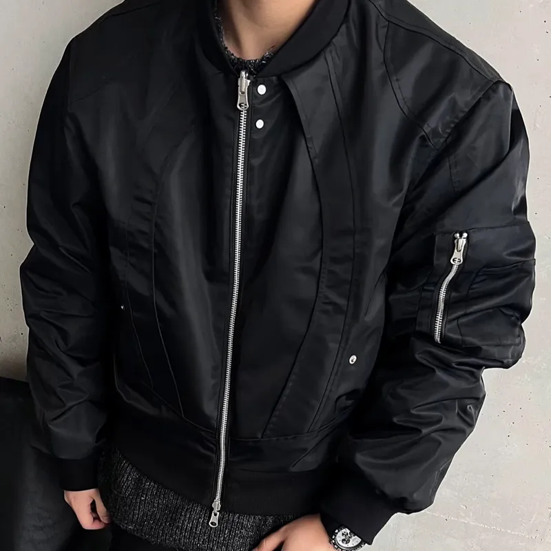 Universal Templates Jackets Coats Unisex Black-5