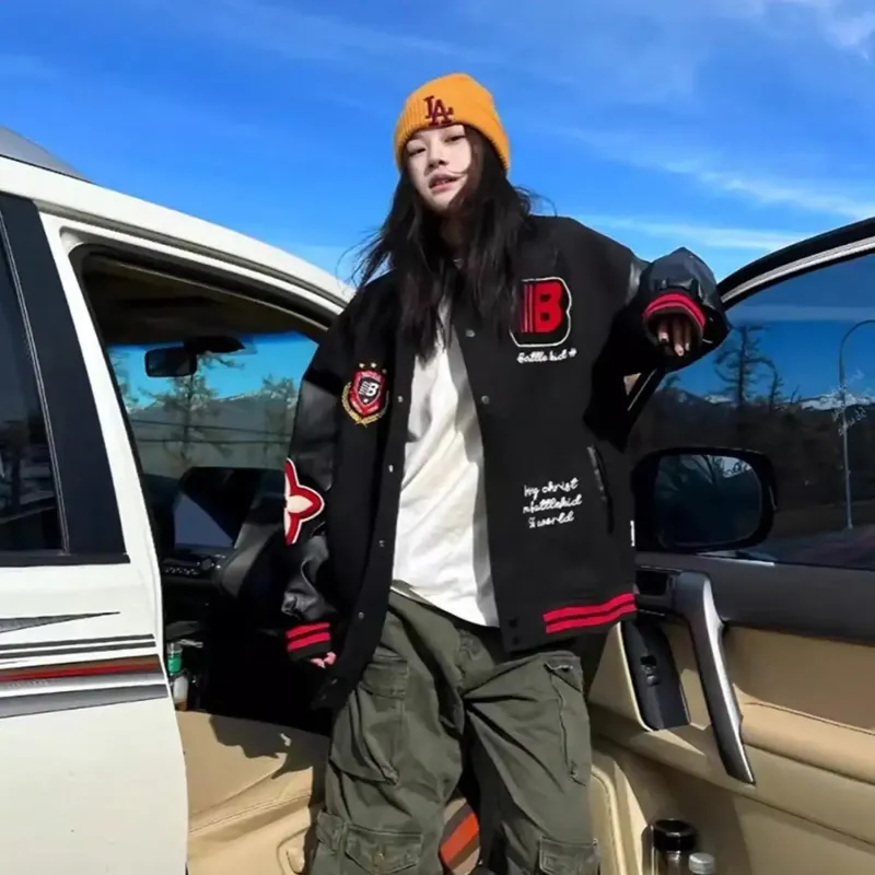 TESTUNG Jacket Unisex Black Single Item-2