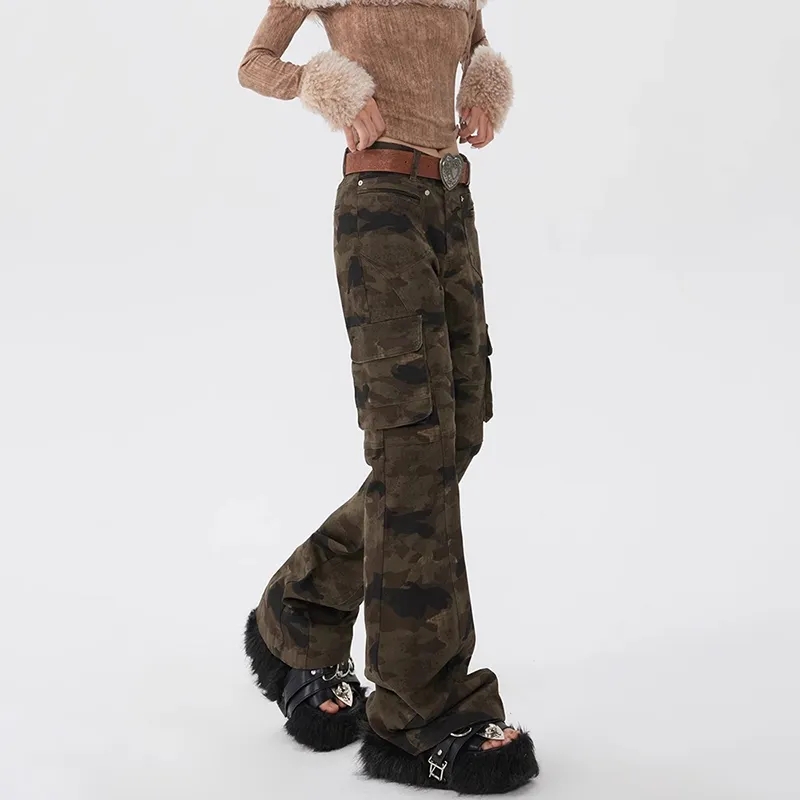 Universal Templates Jeans Women's Camouflage-3