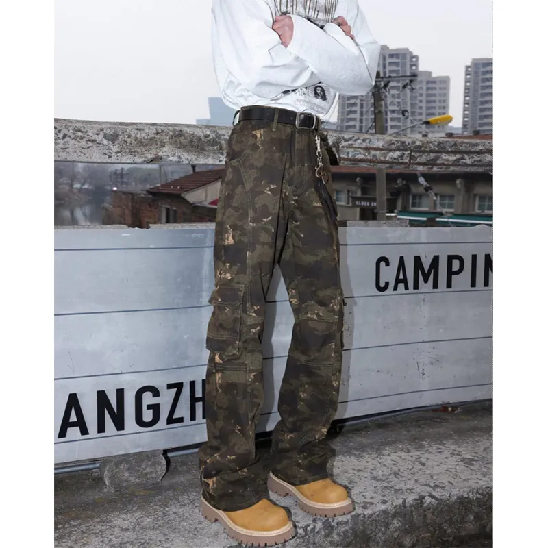 Universal Templates Casual Pants Unisex Camouflage-2