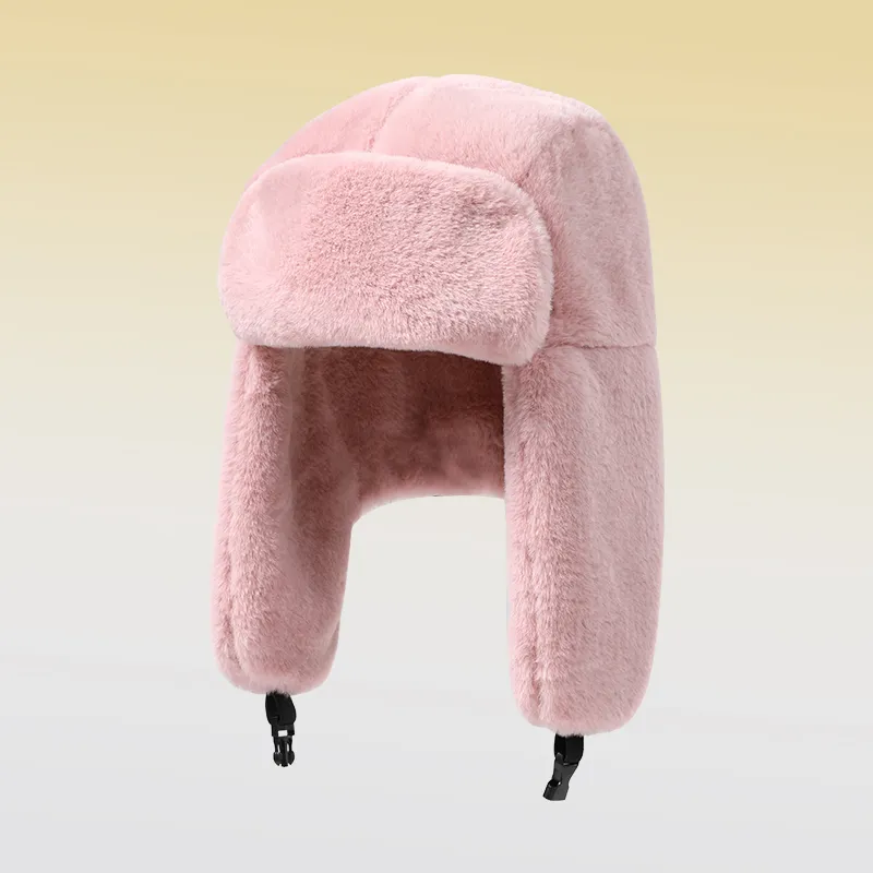 Shizhu Thickened Trapper Hats Women's-3