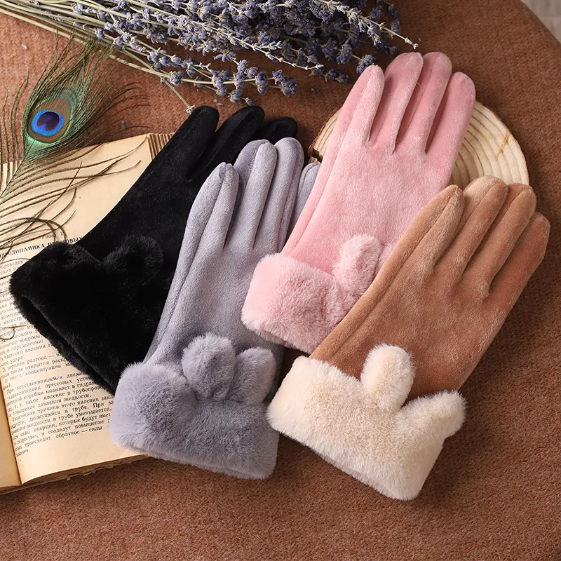 Shizhu Polyester Gloves Women's-7