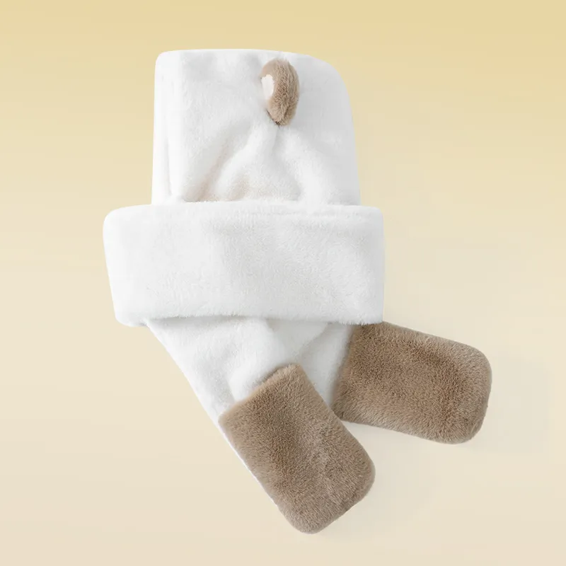 Shizhu Thickened Hoods & Plush Hats Women's-3