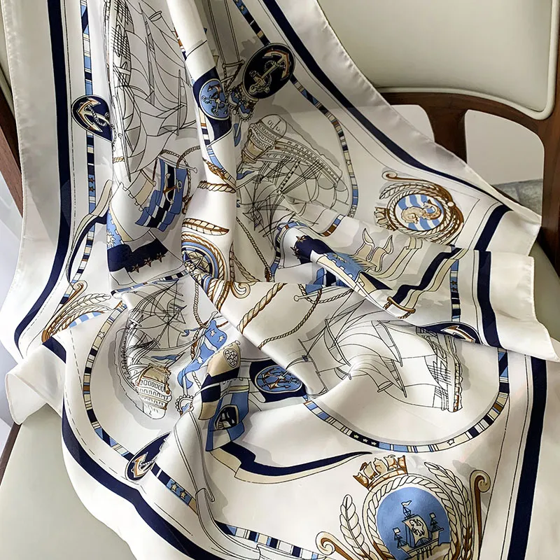 Shizhu Silk Scarves Women's-4