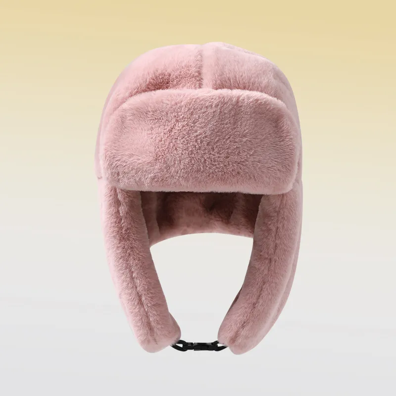Shizhu Thickened Trapper Hats Women's-4