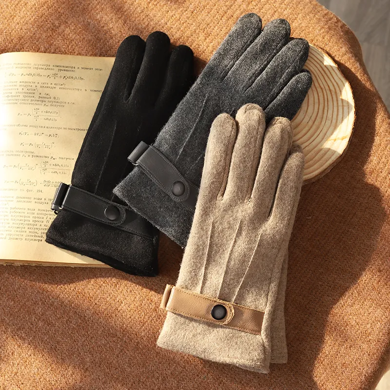 Shizhu Thermal Knit Gloves Men's-3