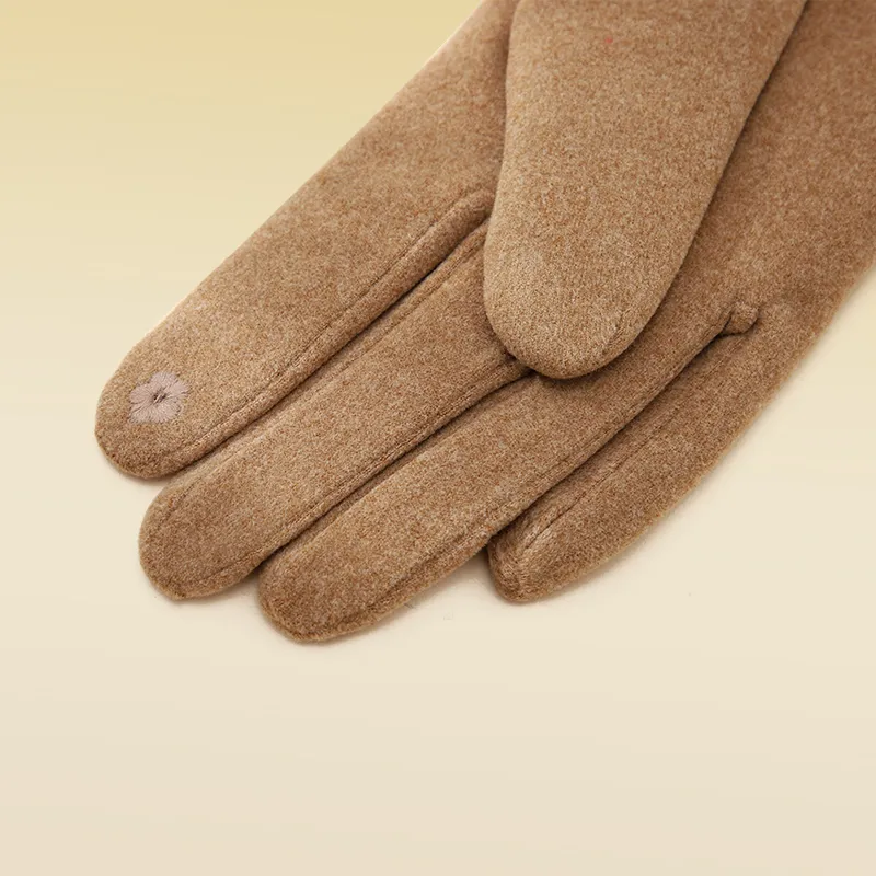 Shizhu Polyester Knit Gloves Women's-6
