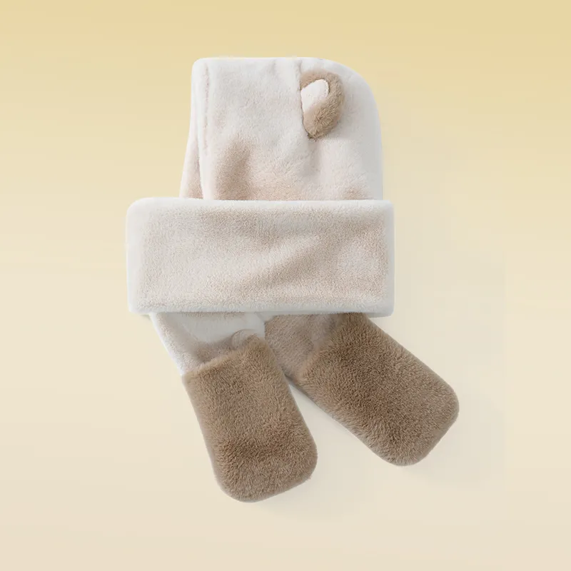 Shizhu Thickened Hoods & Plush Hats Women's-2