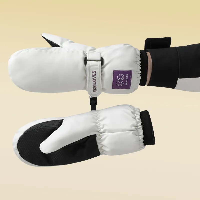 Shizhu Anti Lost Snap Buckle Sports Gloves Kids'-2
