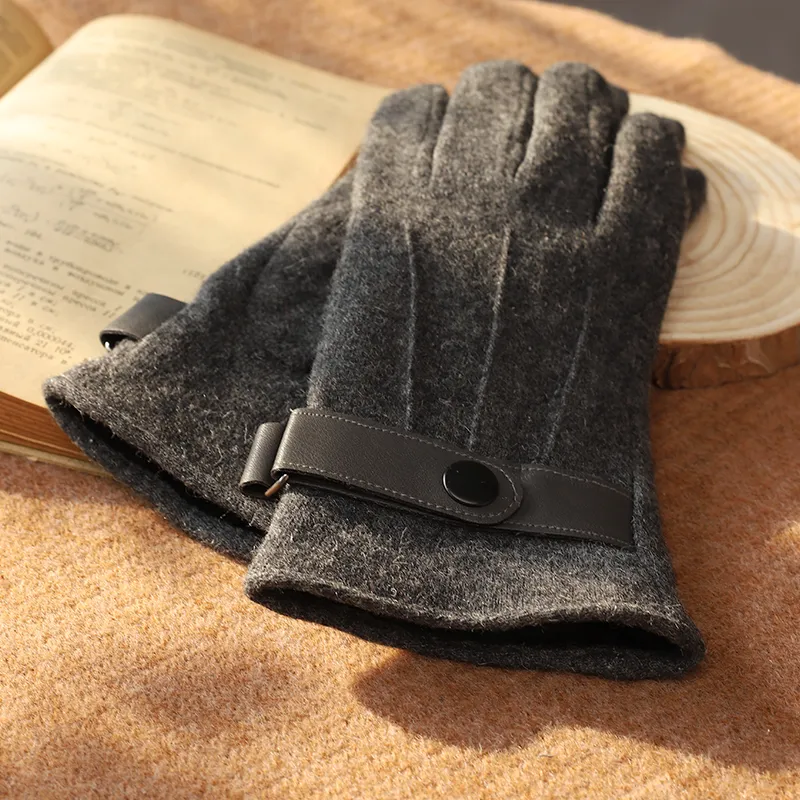 Shizhu Thermal Knit Gloves Men's-2