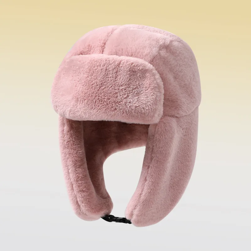 Shizhu Thickened Trapper Hats Women's-5