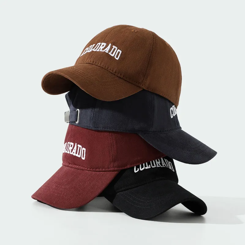 Shizhu Cotton Baseball Caps Unisex-14