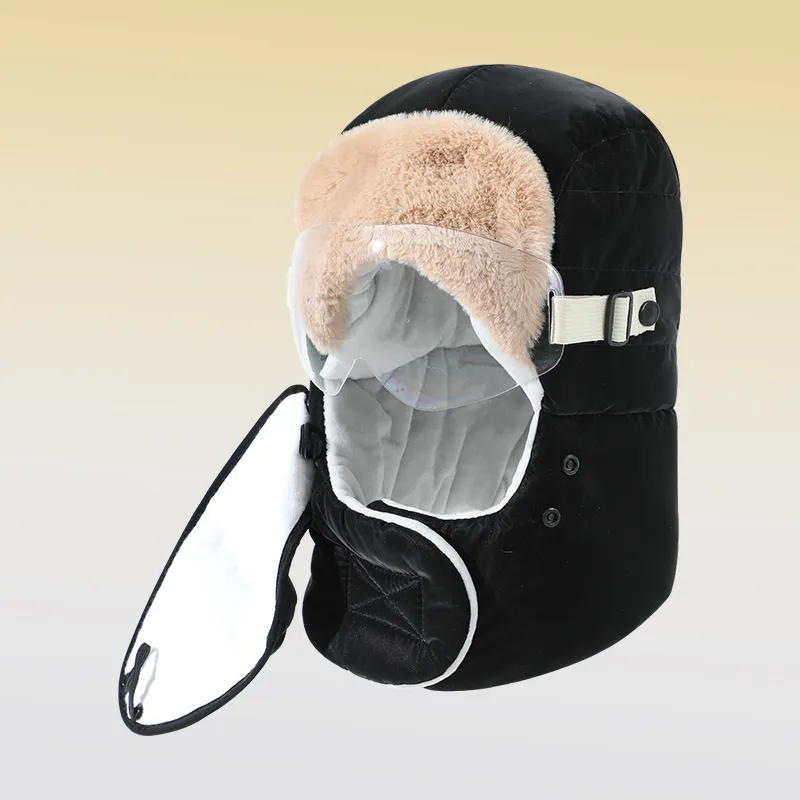 Shizhu Thickened Trapper Hats Unisex-9