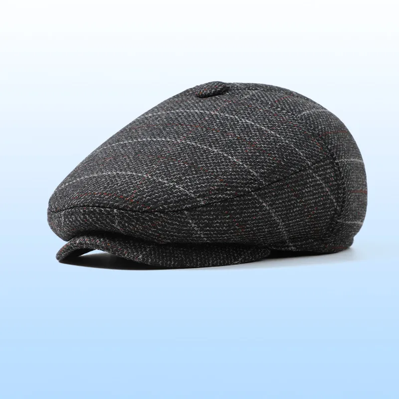 Shizhu Fleece Lined Berets Men's-3