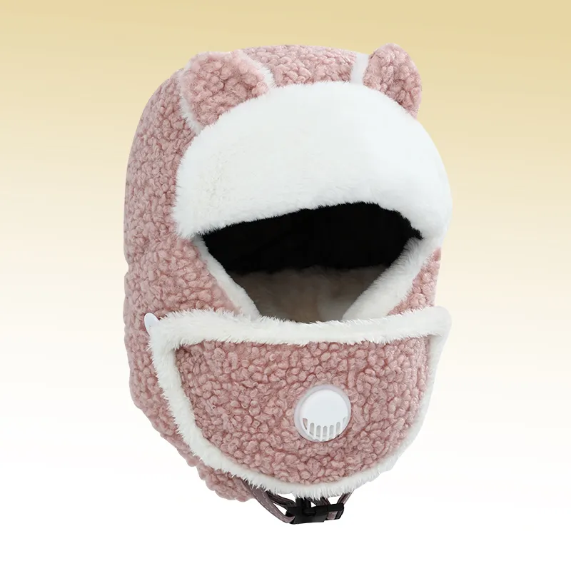 Shizhu Dual Purpose Hat Trapper Hats Women's-3