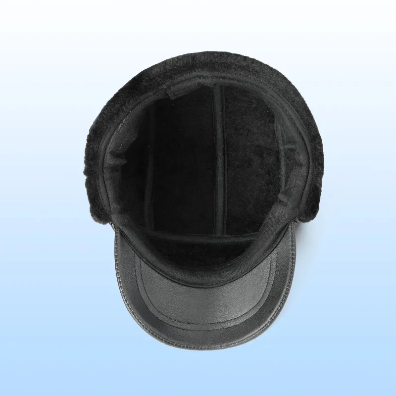 Shizhu Fleece Lined Trapper Hats Men's-2