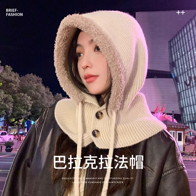 Shizhu Thickened Hats & Caps Women's-5
