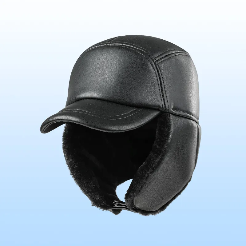 Shizhu Fleece Lined Trapper Hats Men's-1