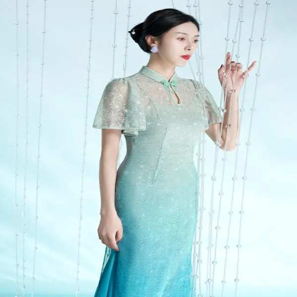 Shimiko Cheongsams Women's Qingyue Music-2