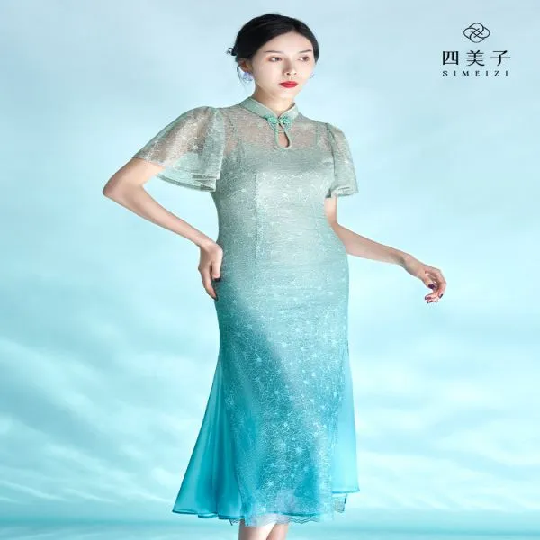 Shimiko Cheongsams Women's Qingyue Music-1