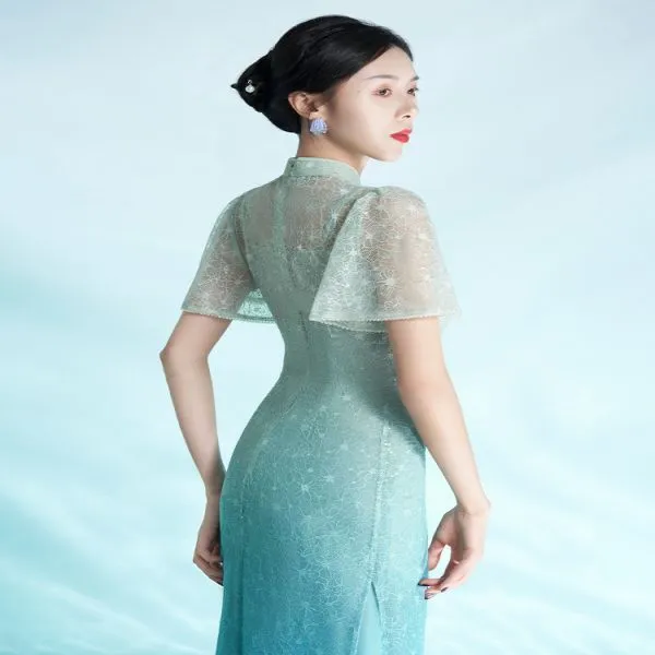 Shimiko Cheongsams Women's Qingyue Music-4