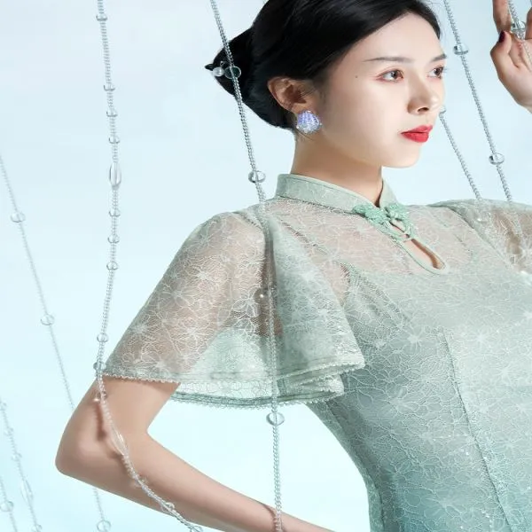 Shimiko Cheongsams Women's Qingyue Music-5