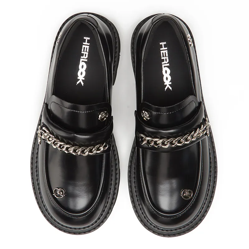 HERLOOK Loafers Women's Black-2