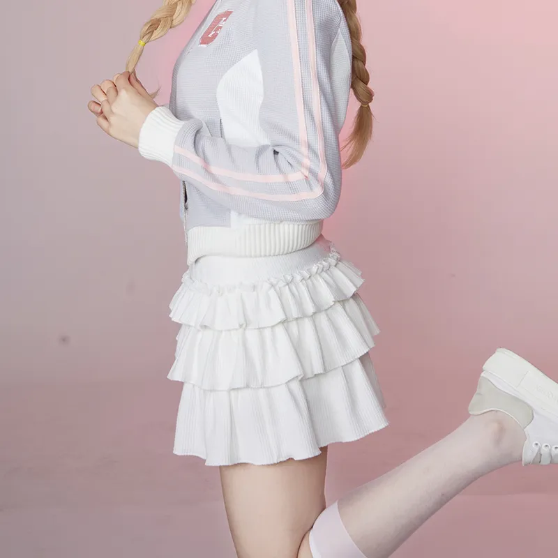 Girly Fancy Club Casual Short Skirts Women's-4