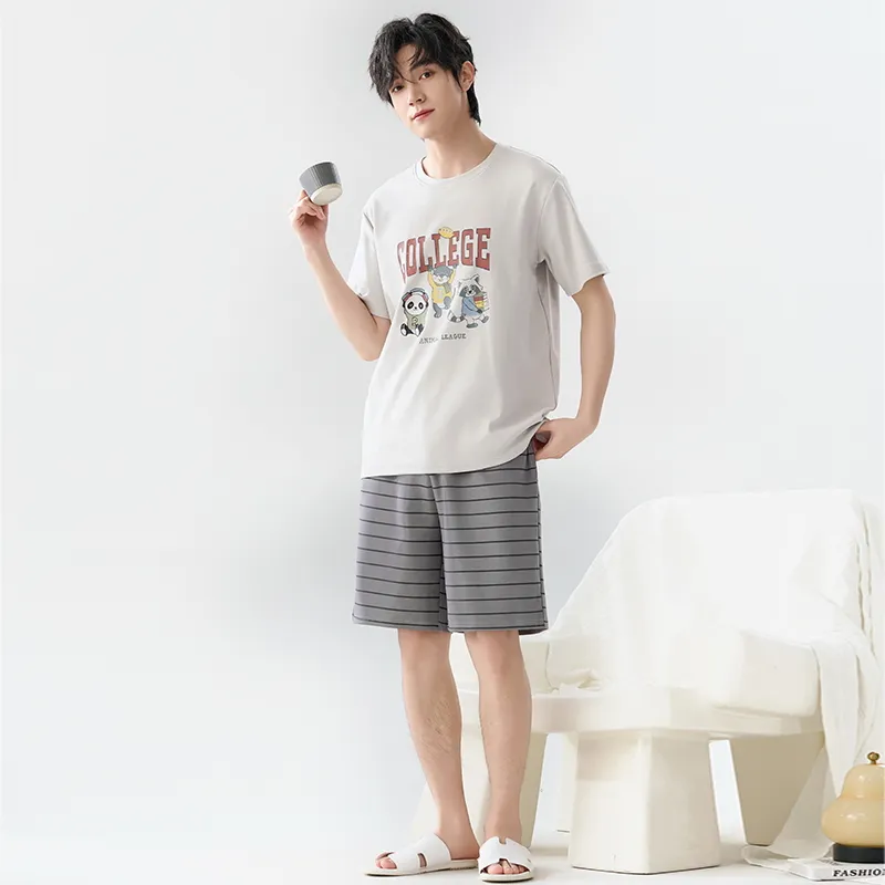 Mulong family Men Pajama Sets-3