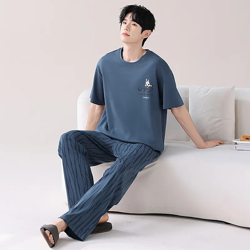 Mulong family Men Pajama Sets-4
