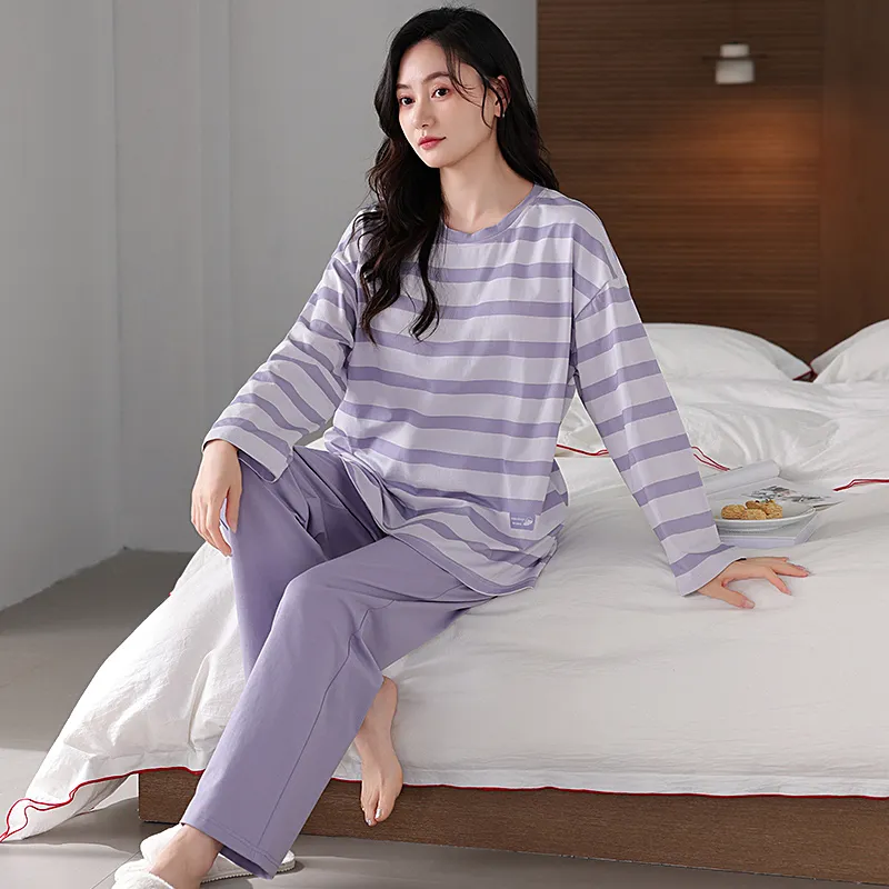 Mulong Family Pajama Set Women's Violet-2