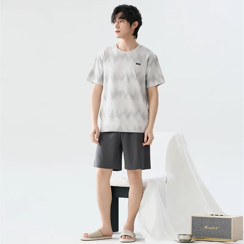 Mulong family Men Pajama Sets-3
