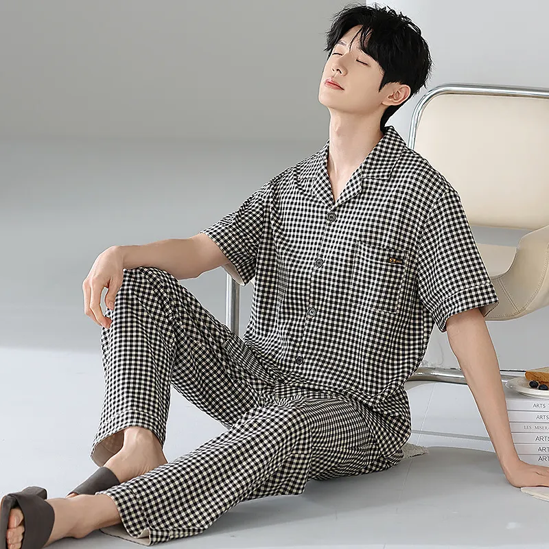 Mulong family Men Pajama Sets-2