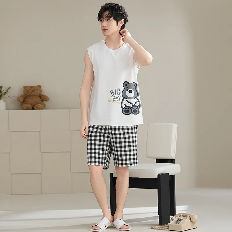Mulong family Men Pajama Sets-2