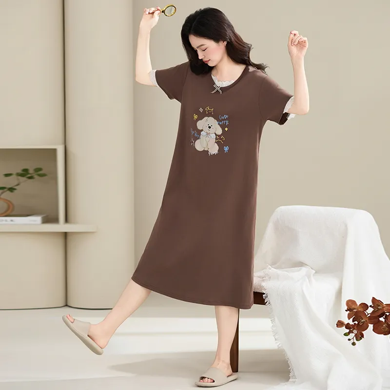 Mulong Family Nightgown Women's-3