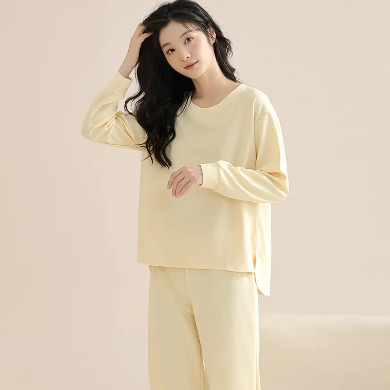Mulong Family Pajama Set Spring Women's-3