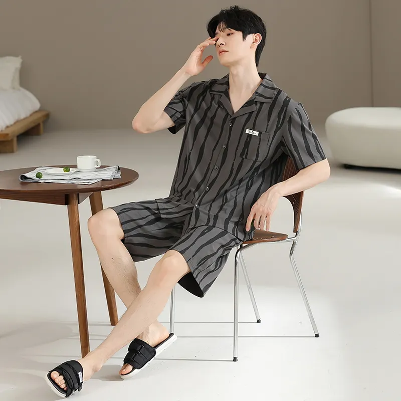 Mulong family Men Pajama Sets-2