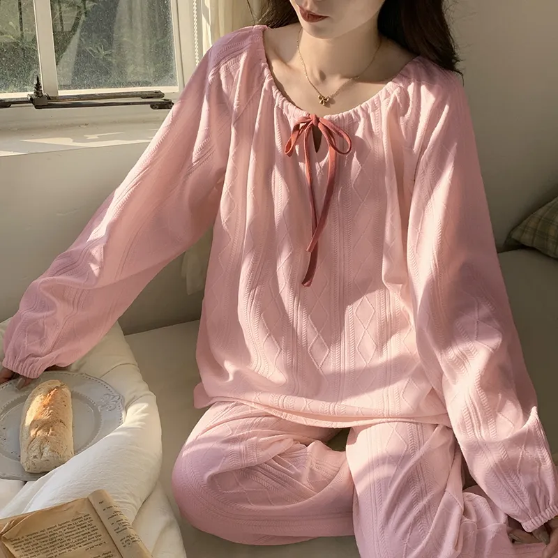 Mulong Family Pajama Set Women's Pink-9