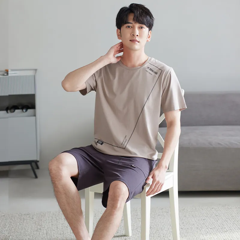 Mulong family Men Pajama Sets-3