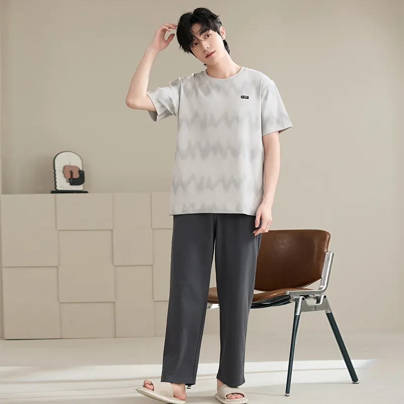 Mulong family Men Pajama Sets-4