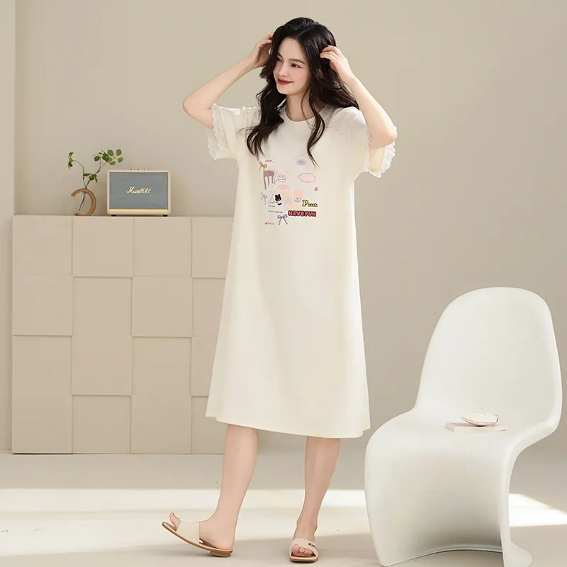 Mulong Family Nightgown Women's-4